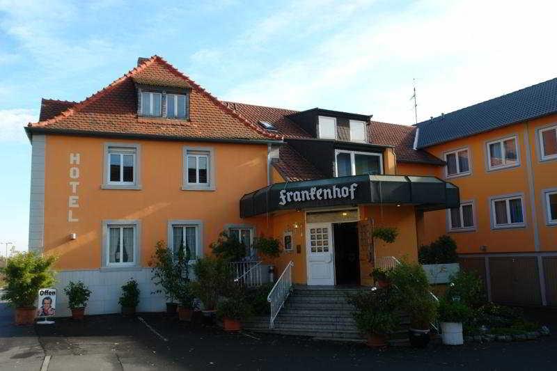Hotel Frankenhof Höchberg Exteriör bild